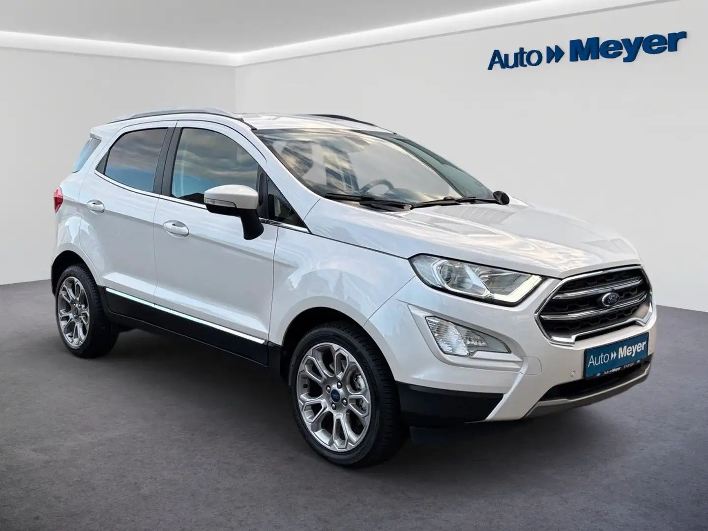 Ford EcoSport 1.0 EcoBoost Aut. 125 Titanium Weiß - 2