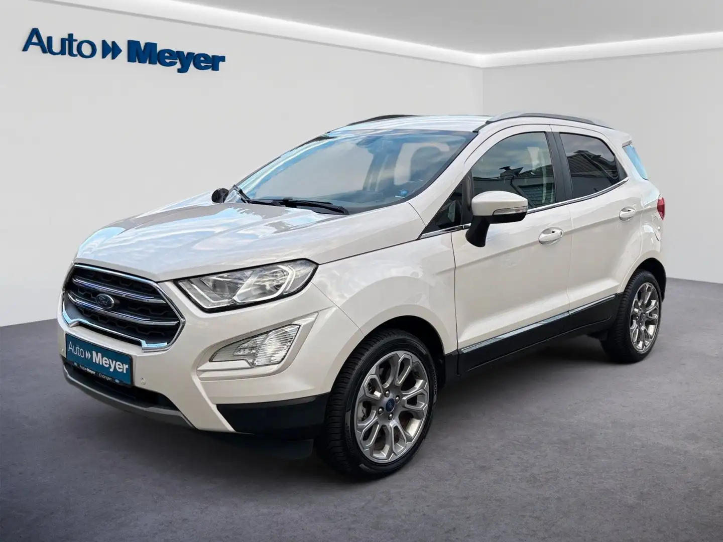 Ford EcoSport 1.0 EcoBoost Aut. 125 Titanium Weiß - 1