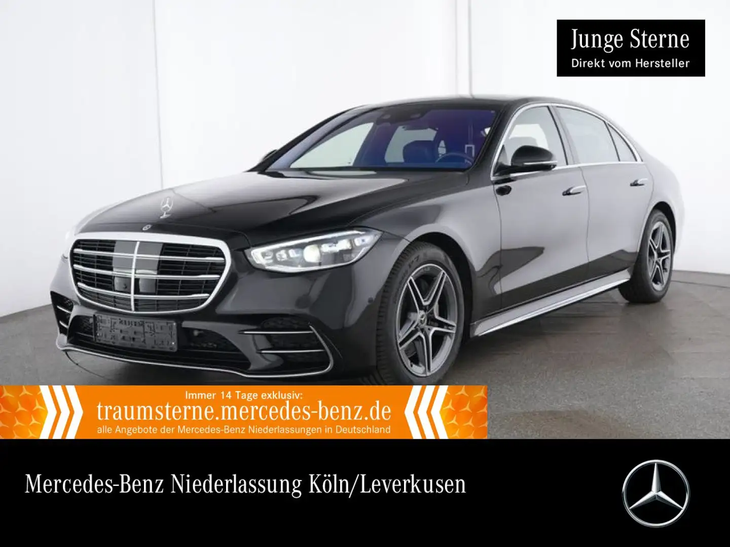 Mercedes-Benz S 500 L 4M AMG+PANO+DIGITAL-L+BURMESTER3D+19"+TV Schwarz - 1