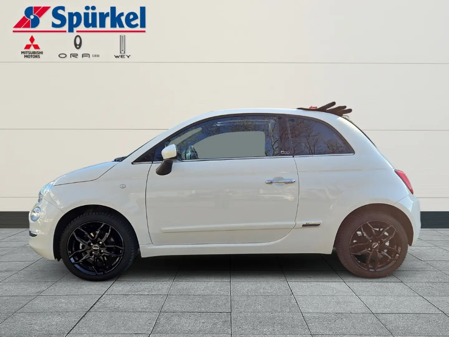 Fiat 500C Star 1.0 Mild Hybrid, Navigation, Bluetooth Weiß - 2