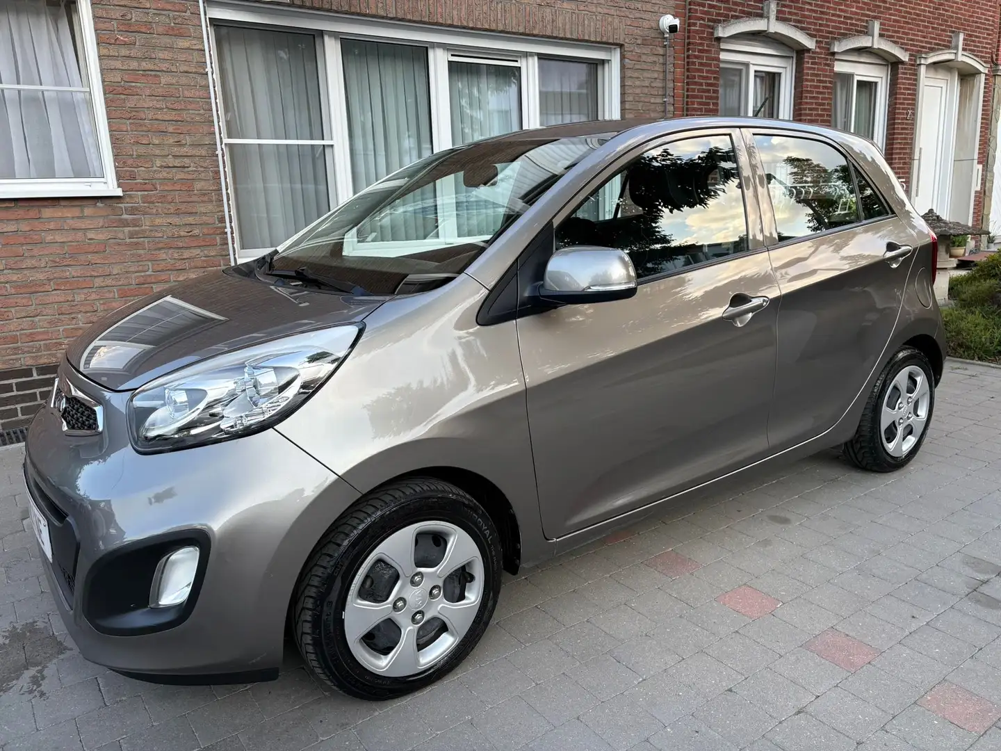 Kia Picanto 1.2i! Nieuwstaat* 47000km* 1eigenaar* Garantie! Brons - 2