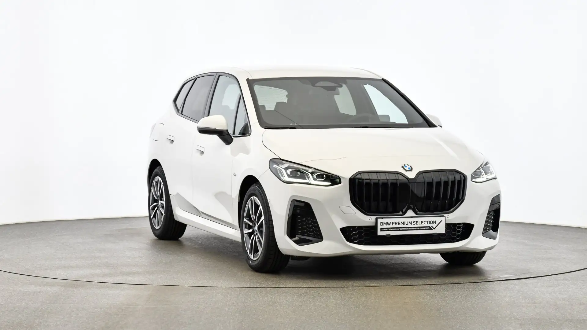 BMW 218 d Active Tourer Weiß - 1