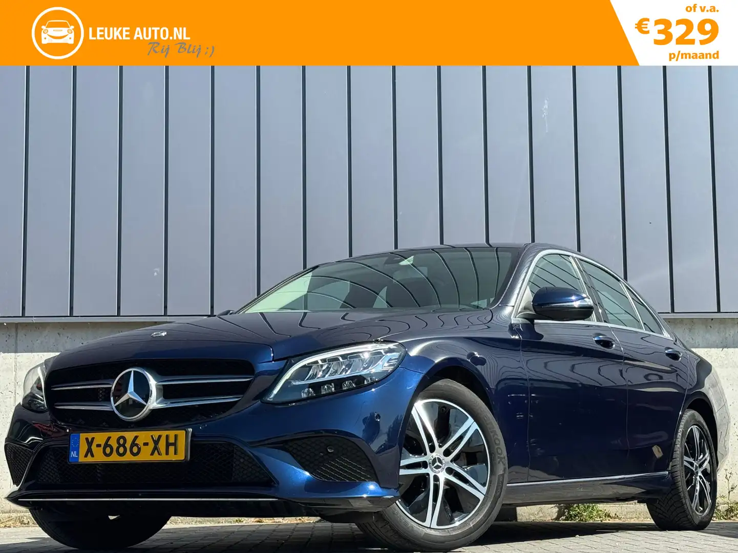 Mercedes-Benz C 180 156PK Automaat Upgr. Edition *NIEUWE TYPE* Blue - 1