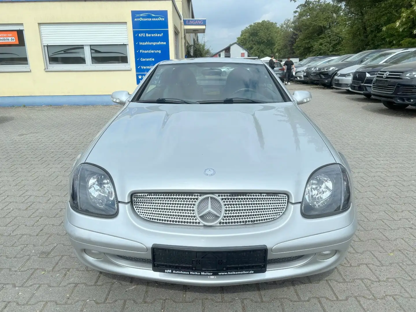 Mercedes-Benz SLK 230 KOMPRESSOR Automatik Leder Sitzh. Temp. Silver - 2