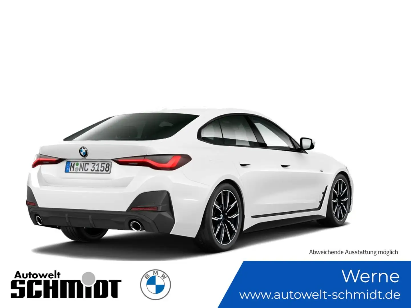BMW 420 i Gran Coupe M Sport + 2Jahre-BPS.-GARANTIE Weiß - 2