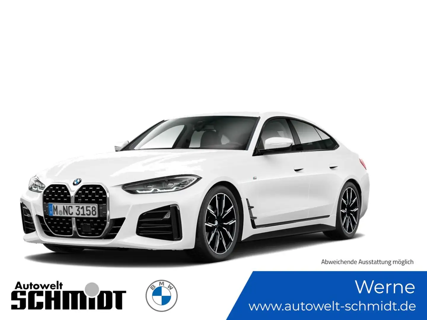 BMW 420 i Gran Coupe M Sport + 2Jahre-BPS.-GARANTIE Weiß - 1