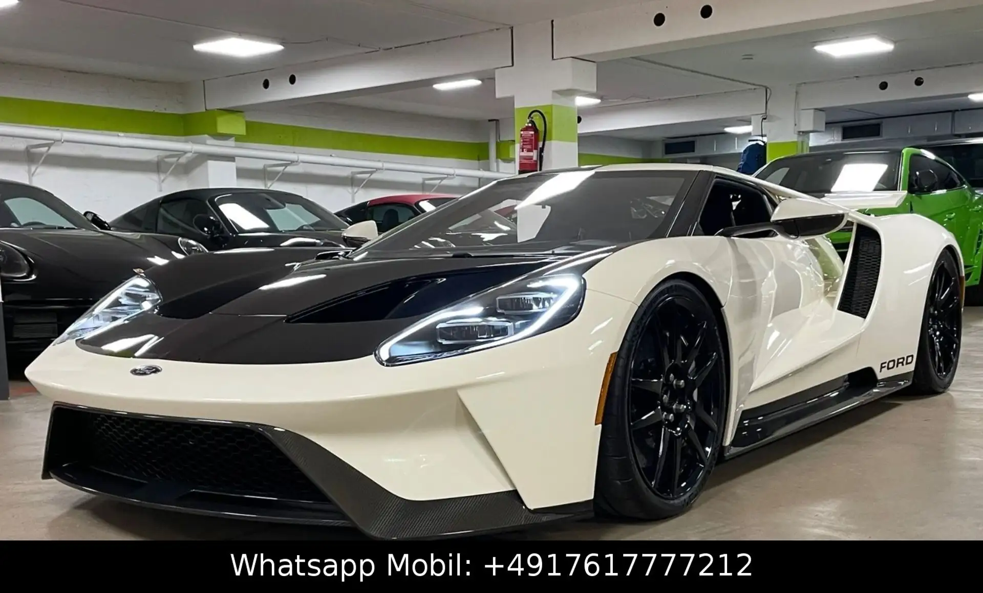 포드 GT 2022 흰색 사진 3