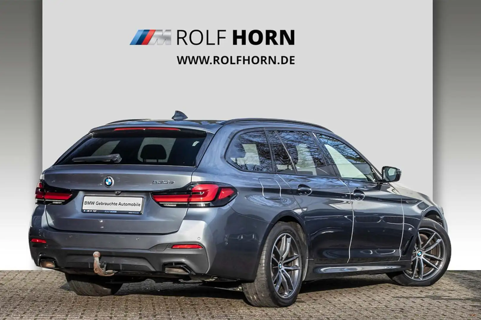 BMW 530 e Touring M Sportpaket HUD AHK HiFi Navi RKam Blau - 2