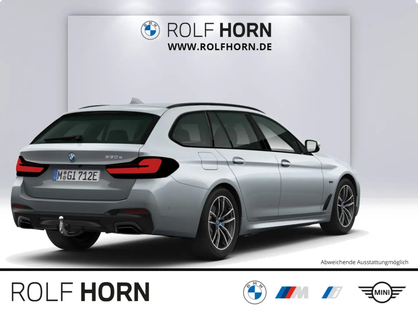 BMW 530 e Touring M Sportpaket HUD AHK HiFi Navi RKam Blau - 2