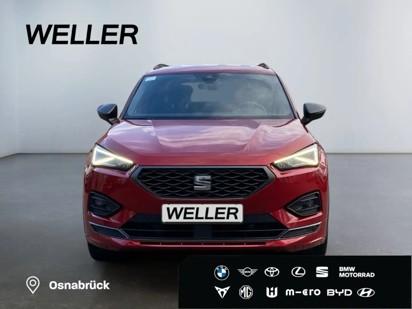 SEAT Tarraco 2.0 TDI 4Drive DSG FR *AHK*Leder*20''*DCC* Rot - 2