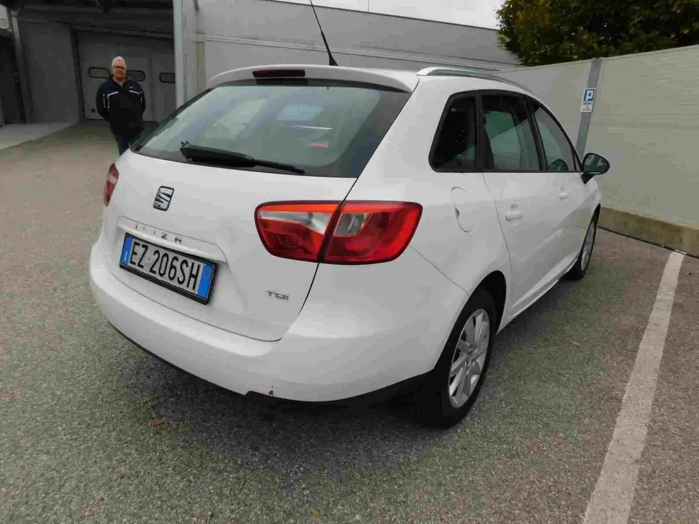 SEAT Ibiza Ibiza IV 2012 ST ST 1.6 tdi cr Business Bianco - 2