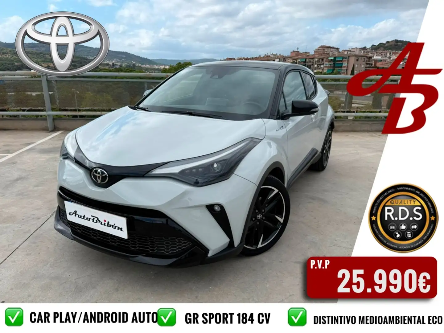 Toyota C-HR 180H GR Sport Blanco - 1