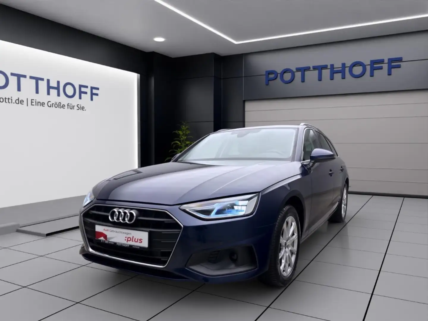 Audi A4 Avant 35 TDI BUSINESS STDHZG eKLAPPE NAVI PDC Blau - 1
