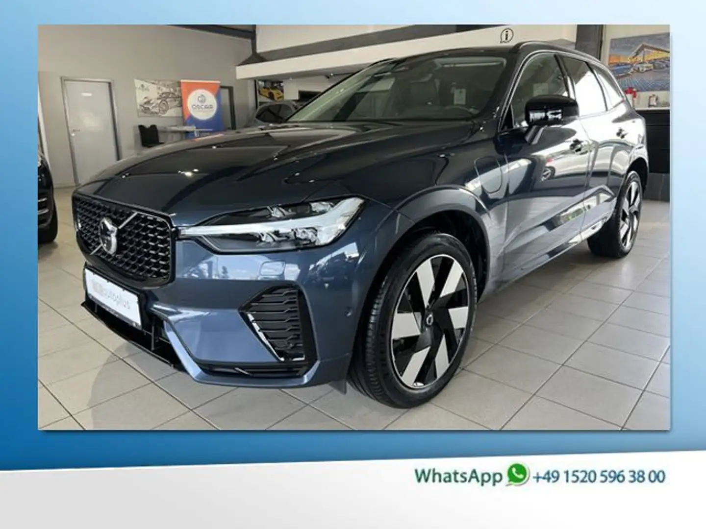 Volvo XC60 T8 Ultimate Dark Recharge AWD 360° HeadUp Blau - 1
