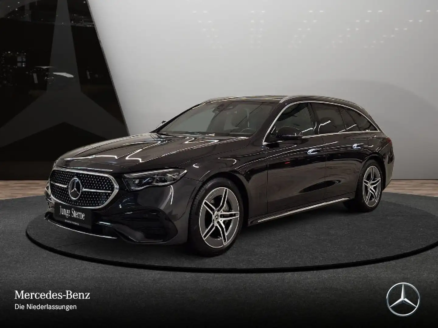 Mercedes-Benz E 300 e T AMG Fahrass 360° Pano Burmester Distr+ Grau - 2