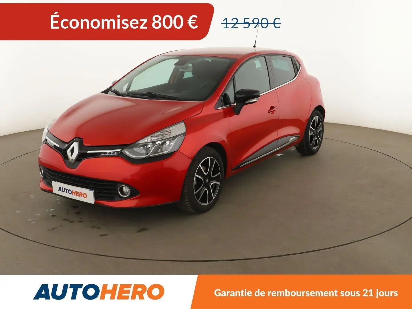 Renault Clio 1.2 TCe Intens Eco2 EDC Rouge - 1