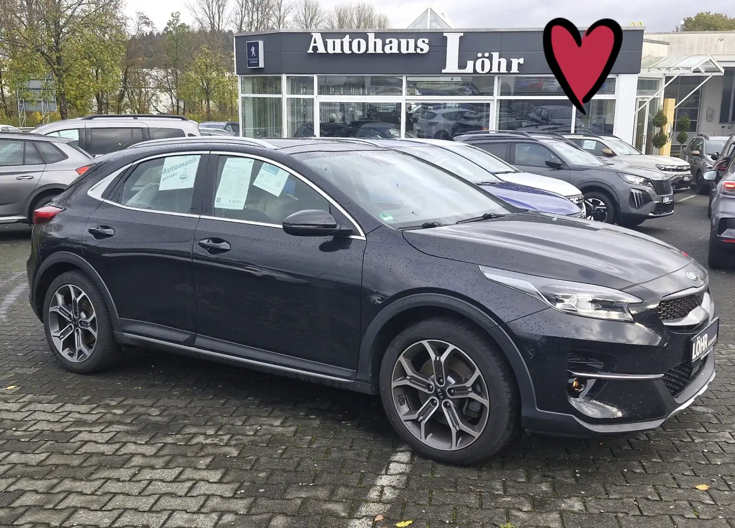 Kia XCeed Spirit / Panoramadach / Automatik Schwarz - 1