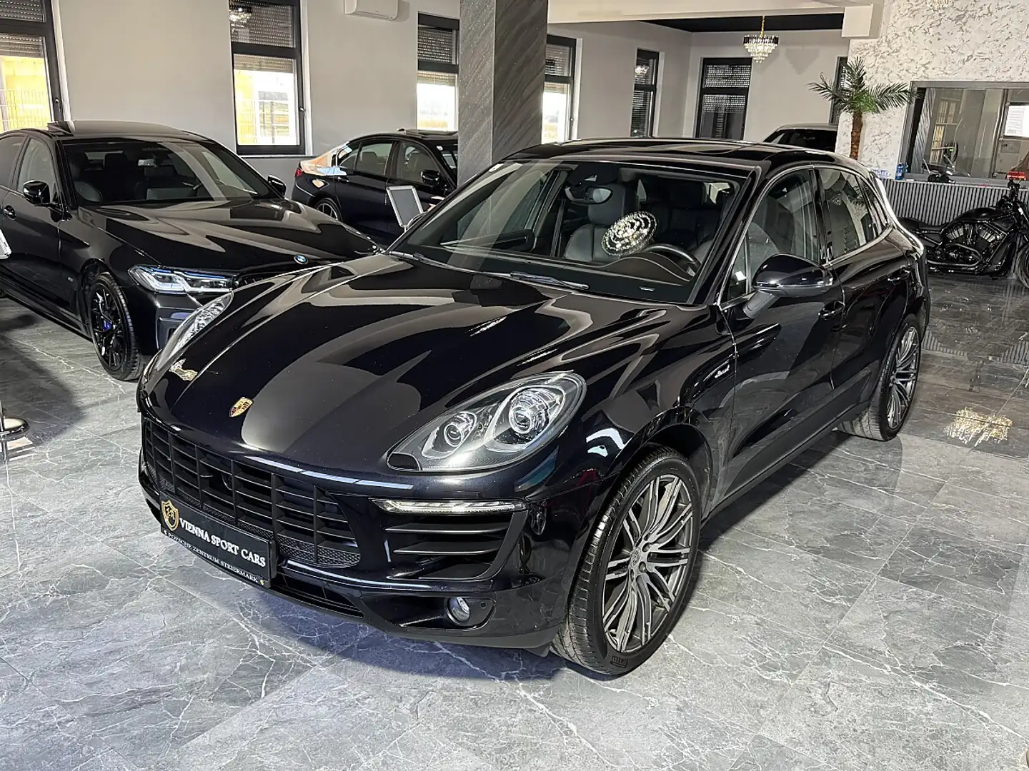Porsche Macan 3.0 S Diesel*Top-Ausstattung*21-Zoll*Turbo* Schwarz - 1