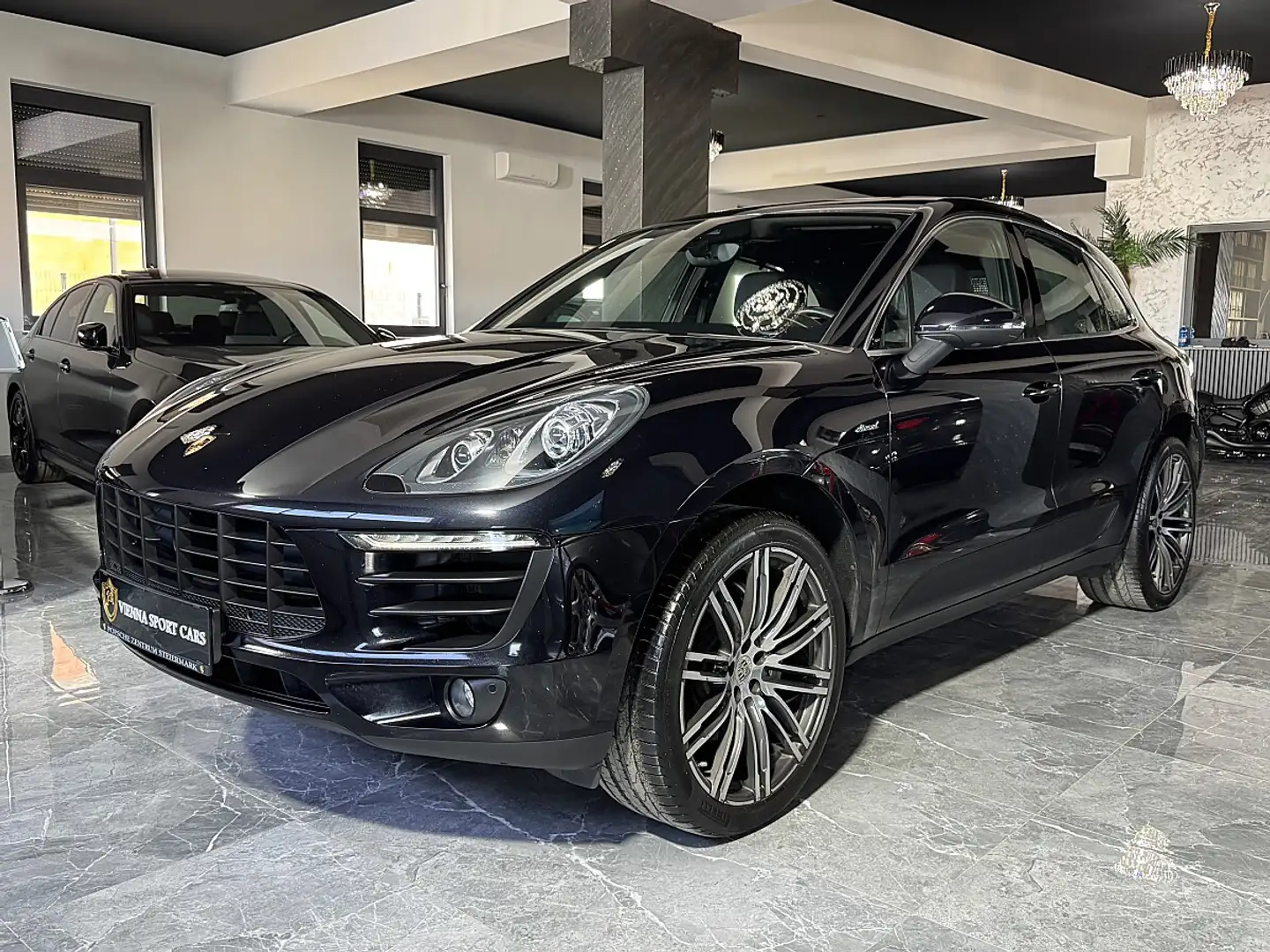 Porsche Macan 3.0 S Diesel*Top-Ausstattung*21-Zoll*Turbo* Schwarz - 2