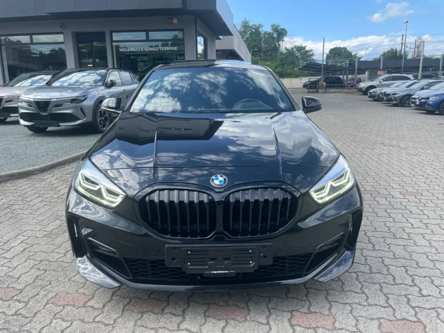 BMW 118 i 5p. Msport M sport +TETTO+SEDILI GUSCIO+19"+ Nero - 2
