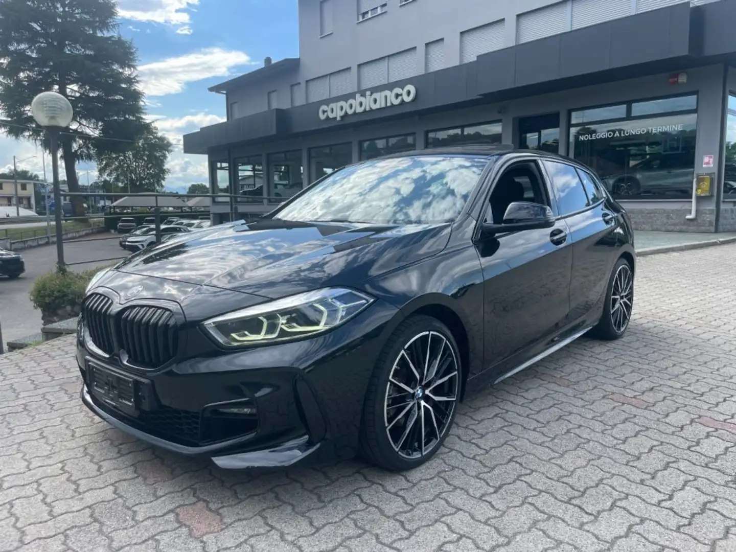 BMW 118 i 5p. Msport M sport +TETTO+SEDILI GUSCIO+19"+ Nero - 1