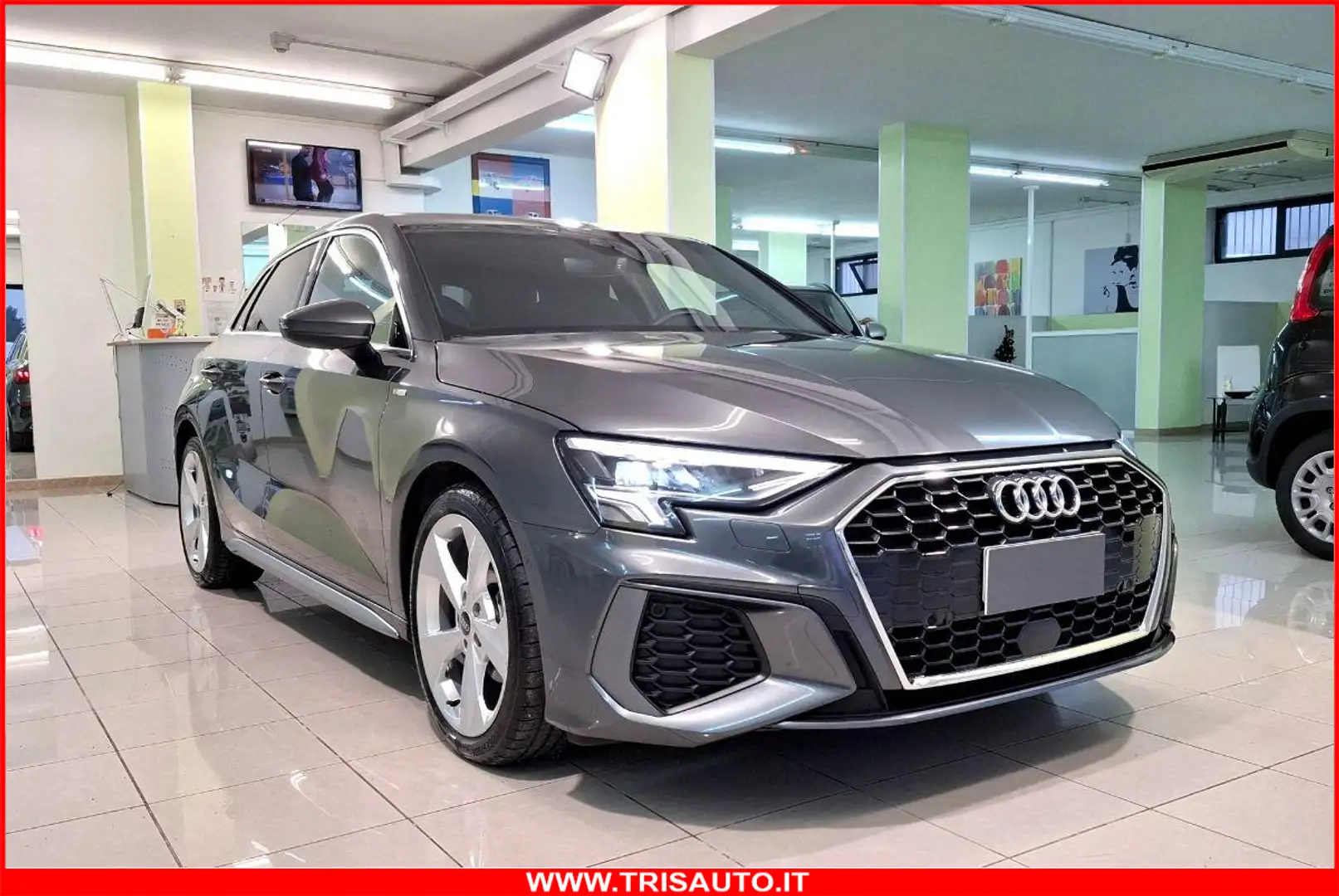 Audi A3 SPB 35 2.0 TDI S-Tronic S-line Edition NEOPATENTAT Grigio - 1