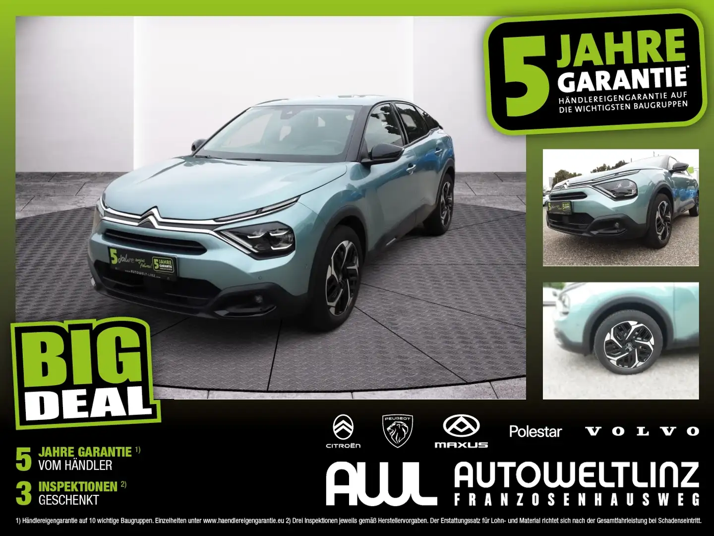Citroen C4 Pure Tech 130 FEEL Urban Head-Up-Display Blau - 1