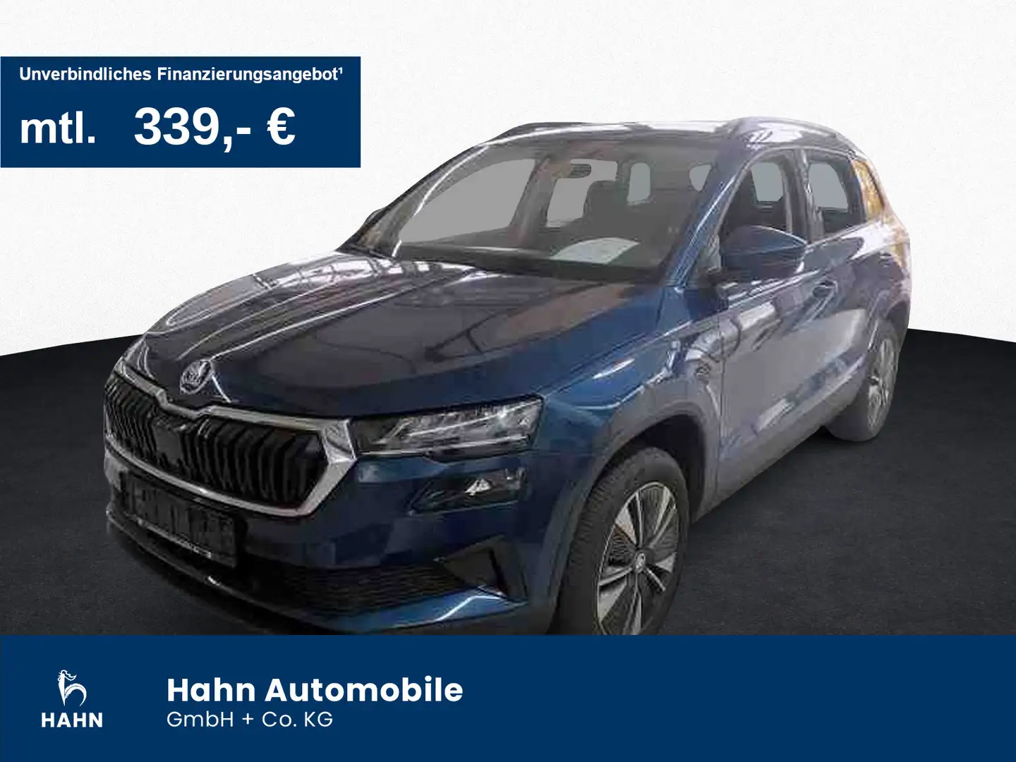 Skoda Karoq 1.5TSI DSG Tour LED Navi Sitzh CAM PDC GRA Blau - 1