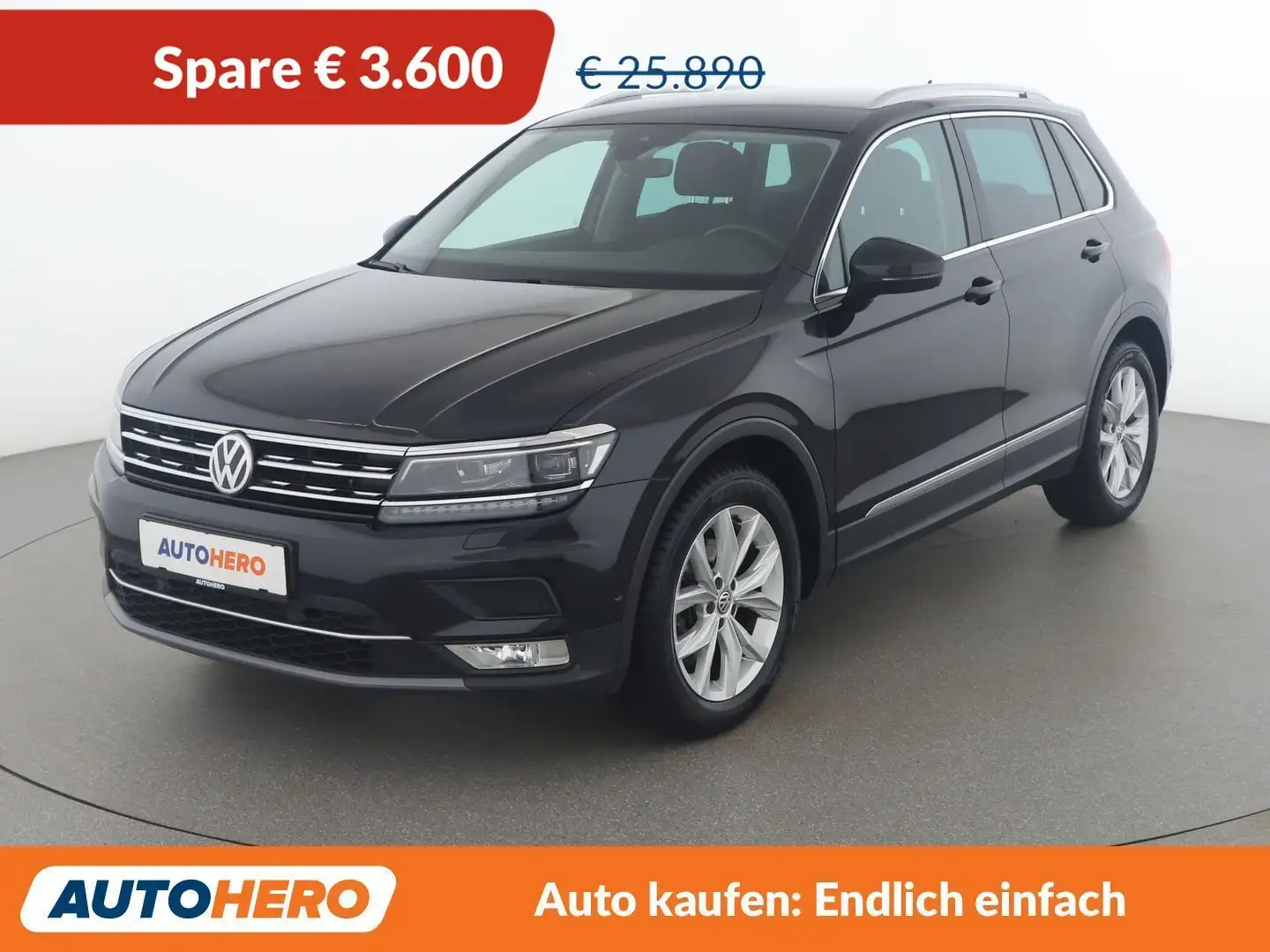 Volkswagen Tiguan 2.0 TDI Highline BlueMotion Tech Schwarz - 1