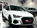 Audi A3 30 TFSI S line Shadow Look 1e Main Etat Neuf Blanc - thumbnail 2
