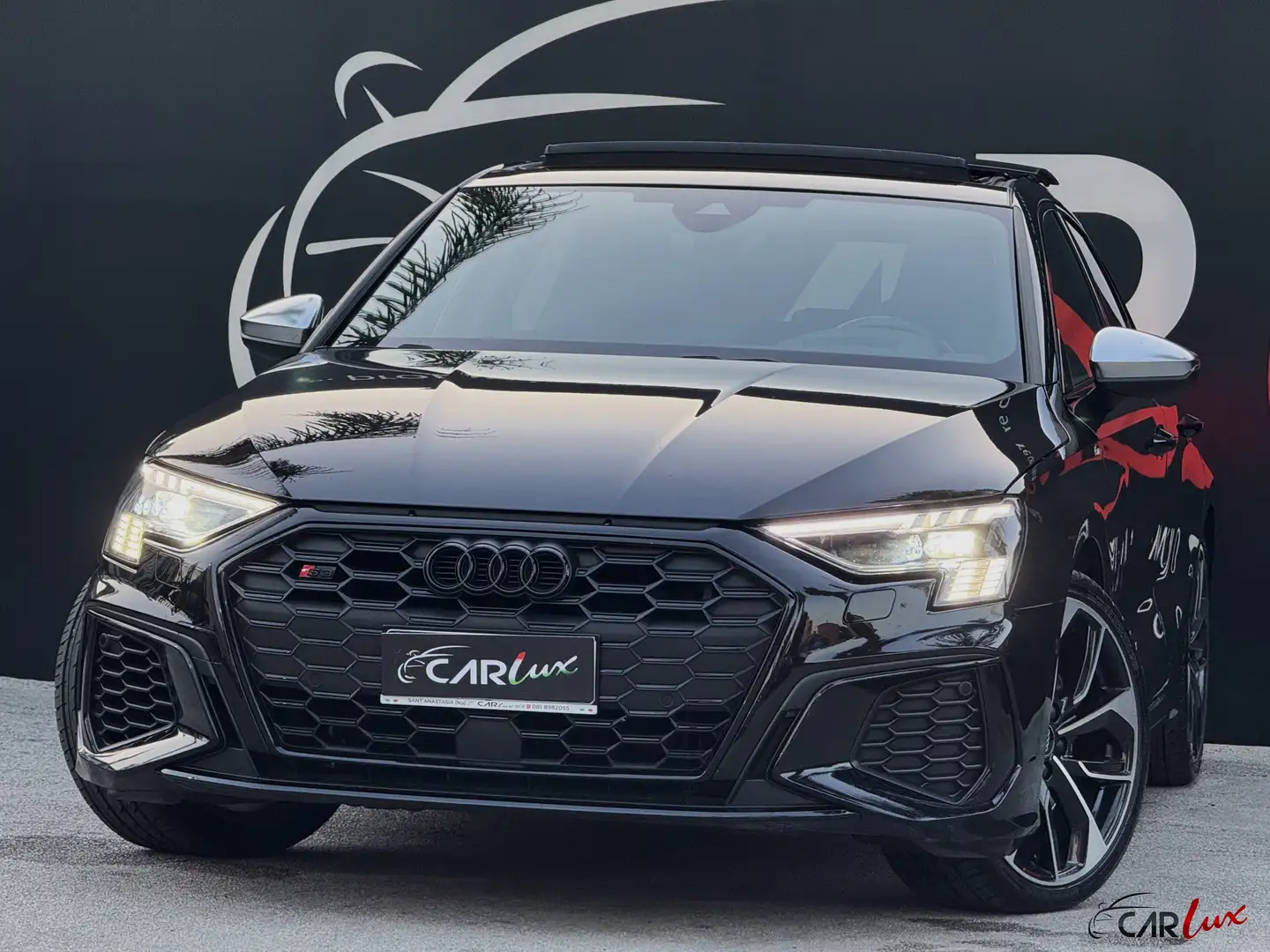 Audi S3 Sportback 2.0 TFSI Qua 310CV S-tronic TETTO MATRIX Nero - 1