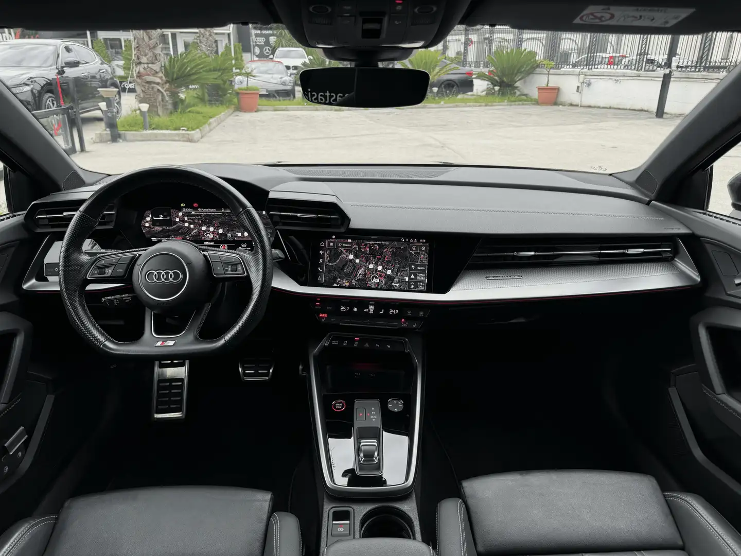 Audi S3 Sportback 2.0 TFSI Qua 310CV S-tronic TETTO MATRIX Nero - 2