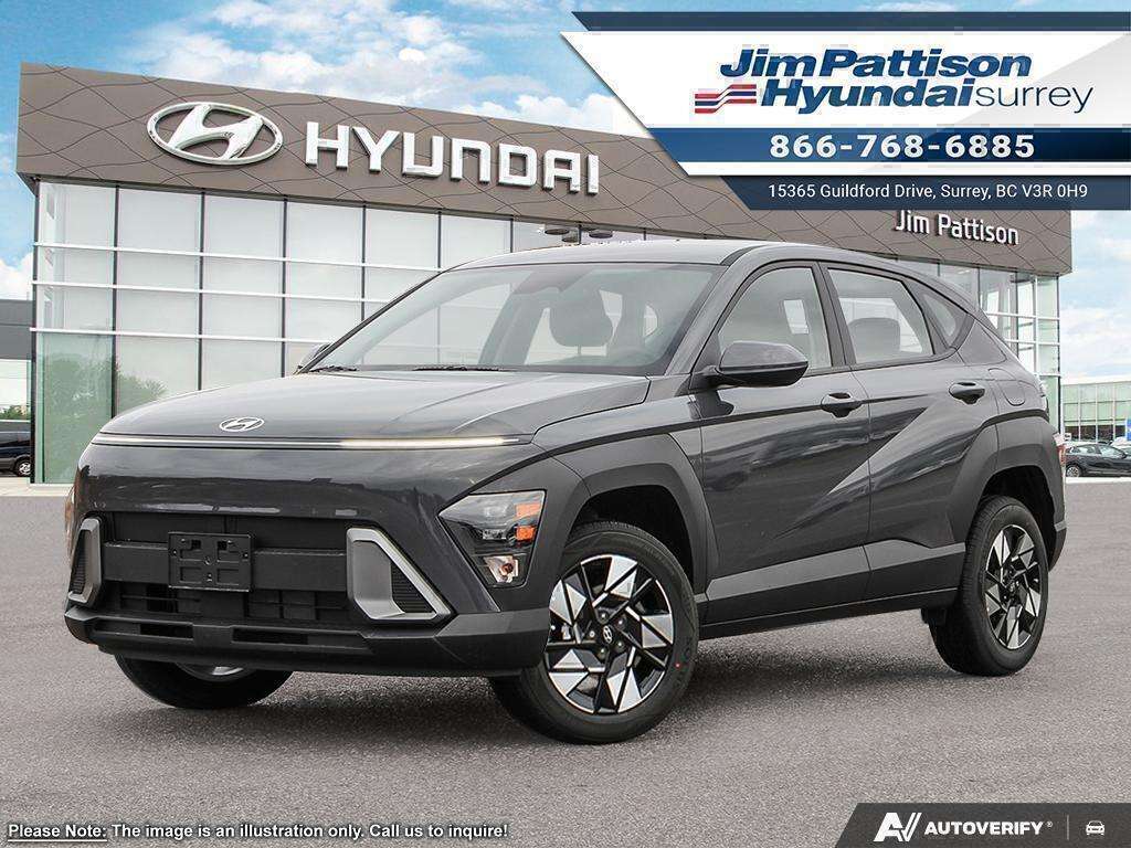 Gray 2025 Hyundai Kona SUV / Crossover  Automatic