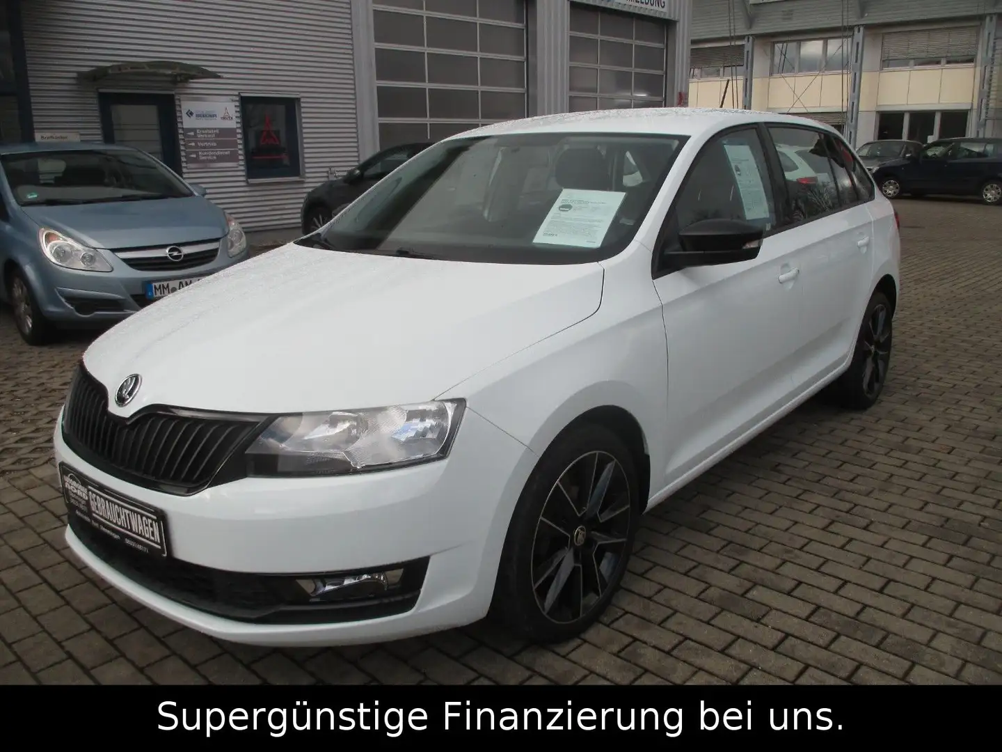 Skoda Rapid/Spaceback Spaceback ActiveKLIMA,GARANTIE,SITZHEIZUNG Weiß - 1