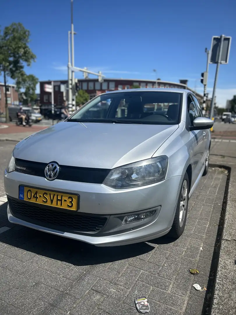 Volkswagen Polo 1.2 TDI Blue Motion NAP! Zilver - 2