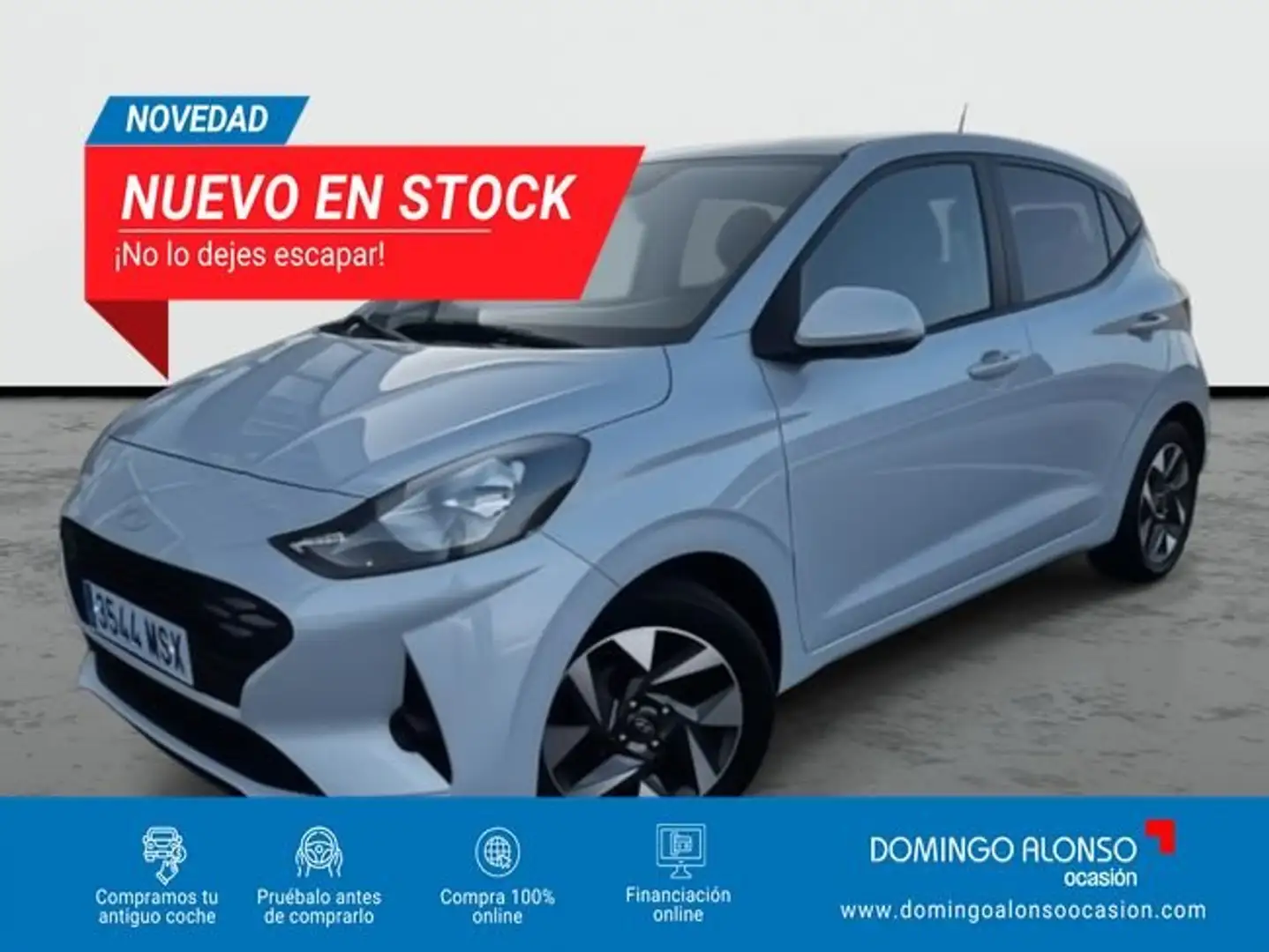 Hyundai i10 1.0 MPI Klass Gris - 1