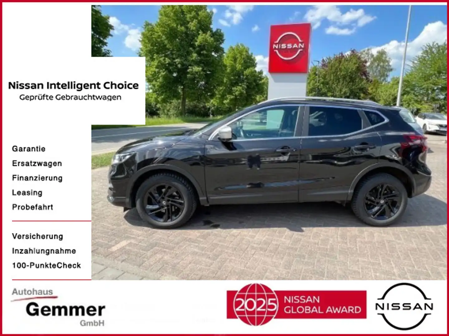 Nissan Qashqai QASHQAI 1,7 dCi X-Tronic 150 PS 4x4 Tekna Schwarz - 1