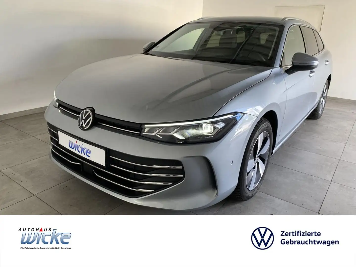 Volkswagen Passat Variant 1.5 e TSI DSG Business NAVI KLIMA P Silber - 1