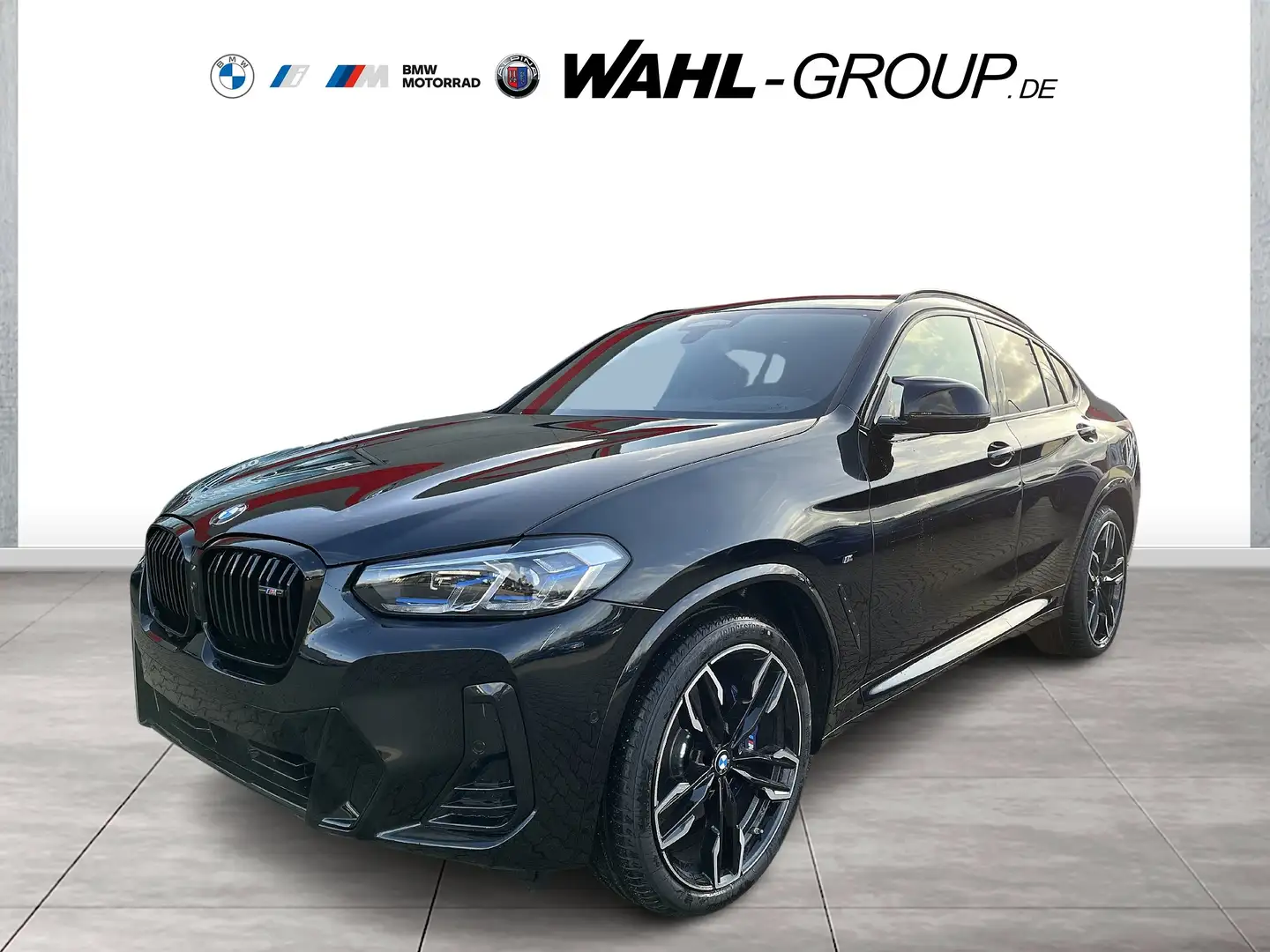BMW X4 M 40d | Head-Up AHK Standhzg. Laserlicht Glasdach Czarny - 1