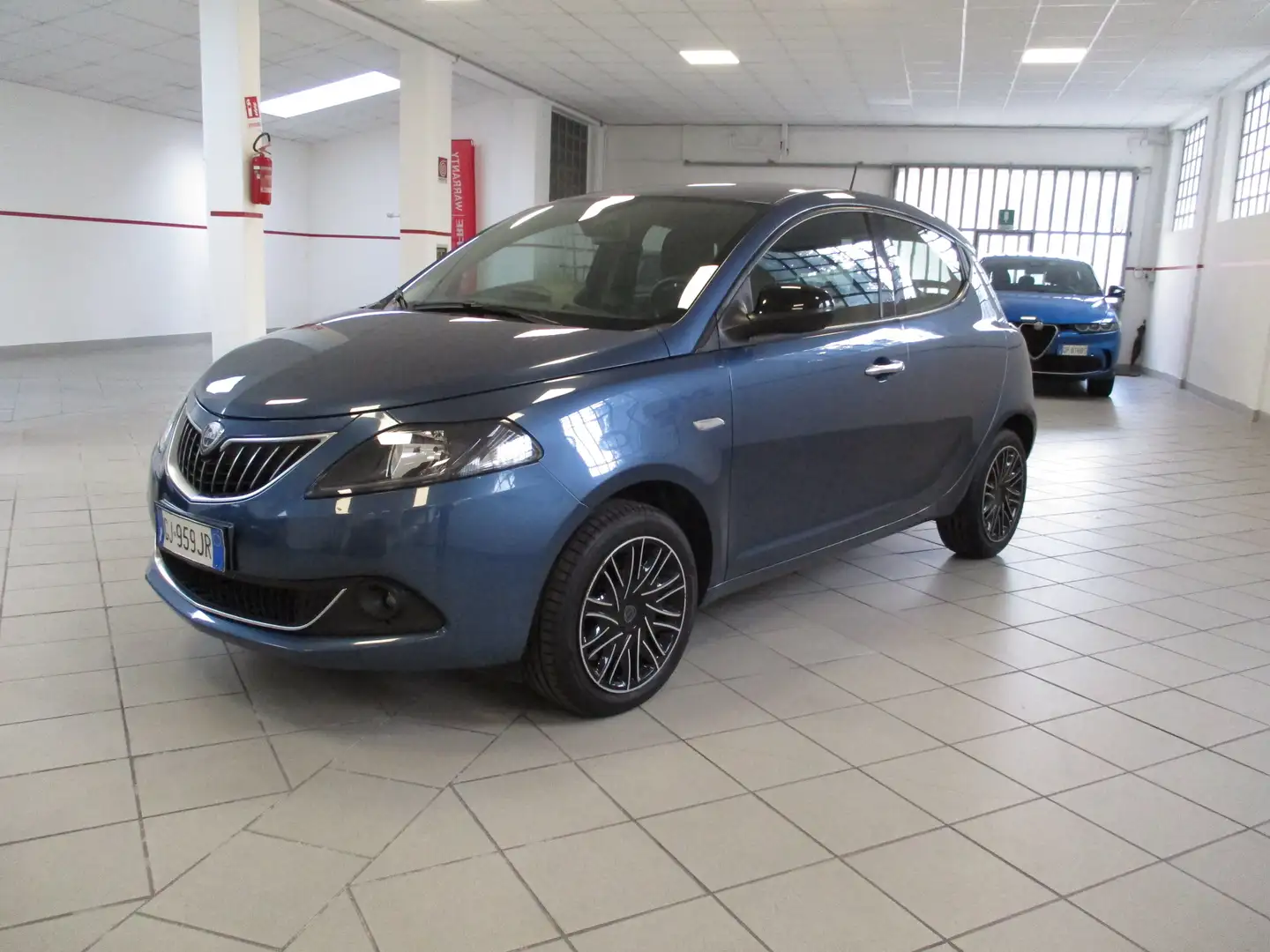 Lancia Ypsilon 1.0 FIREFLY(70cv)HYBRID GOLD-E6D-T-UNIPROPRIETARIO Bleu - 1