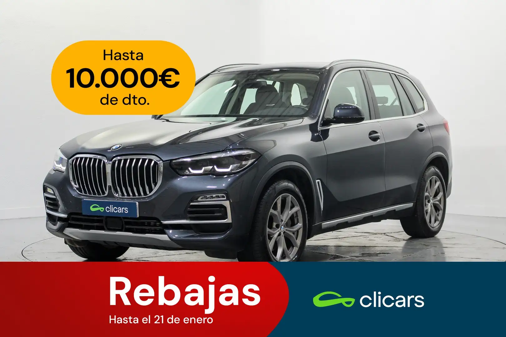 BMW X5 xDrive 30dA Noir - 1