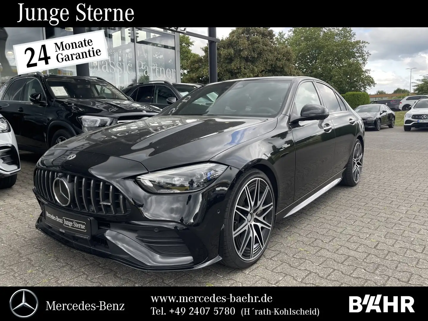 Mercedes-Benz C 43 AMG C 43 4M AMG Pano/Driver´s/Distronic/360°/Head-Up Schwarz - 1