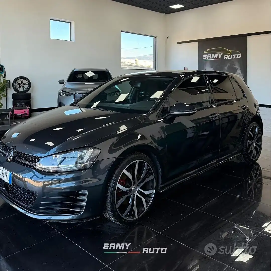 Volkswagen Golf 5p 2.0 tdi Gtd dsg Grijs - 2