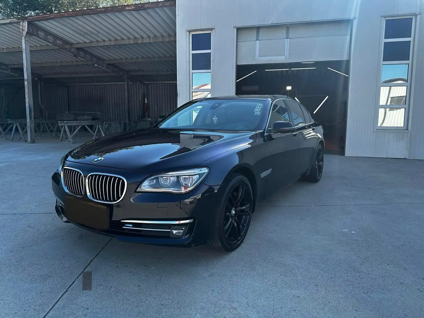 BMW 730 730d Bleu - 1