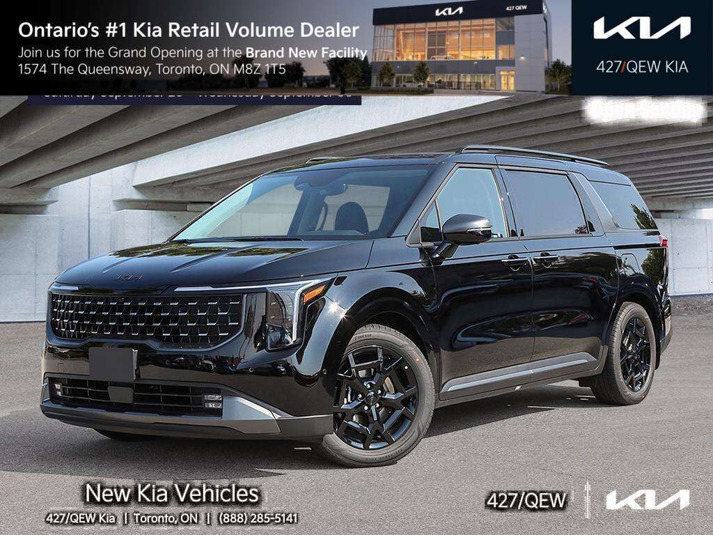 Black 2026 Kia Carnival Minivan  Automatic