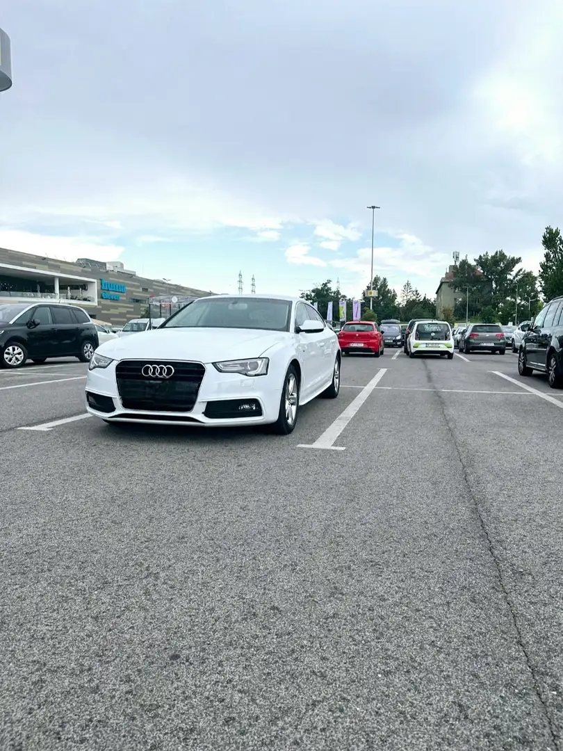 Audi A5 SB 2,0 TDI Sport Weiß - 1