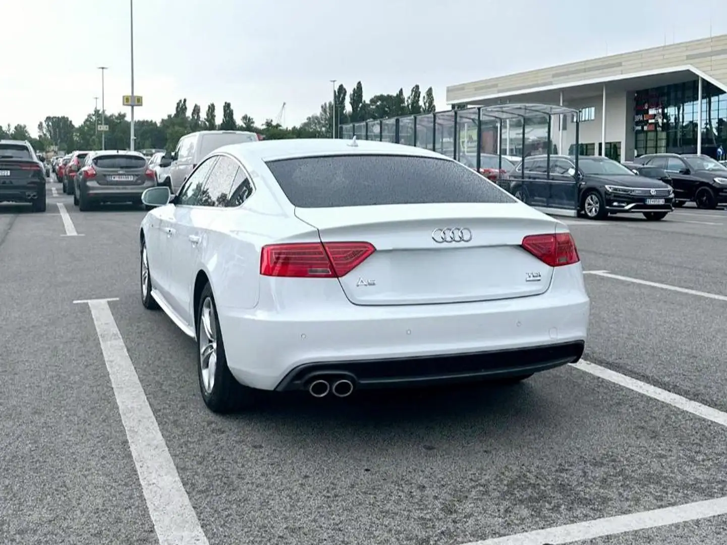 Audi A5 SB 2,0 TDI Sport Weiß - 2