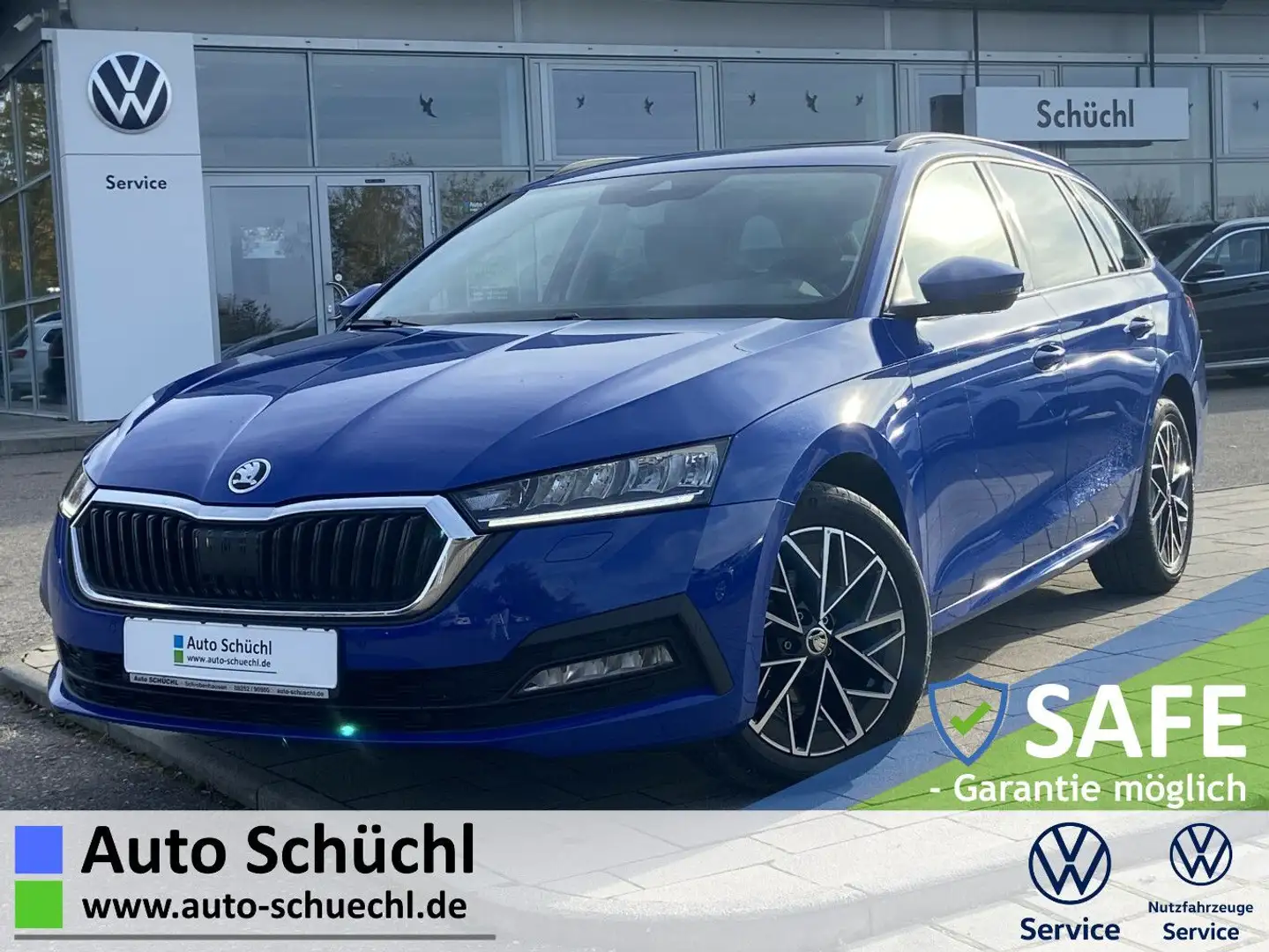 Skoda Octavia Combi 2.0 TDI DSG CLEVER 17"+EL.HECK+NAV Blau - 1
