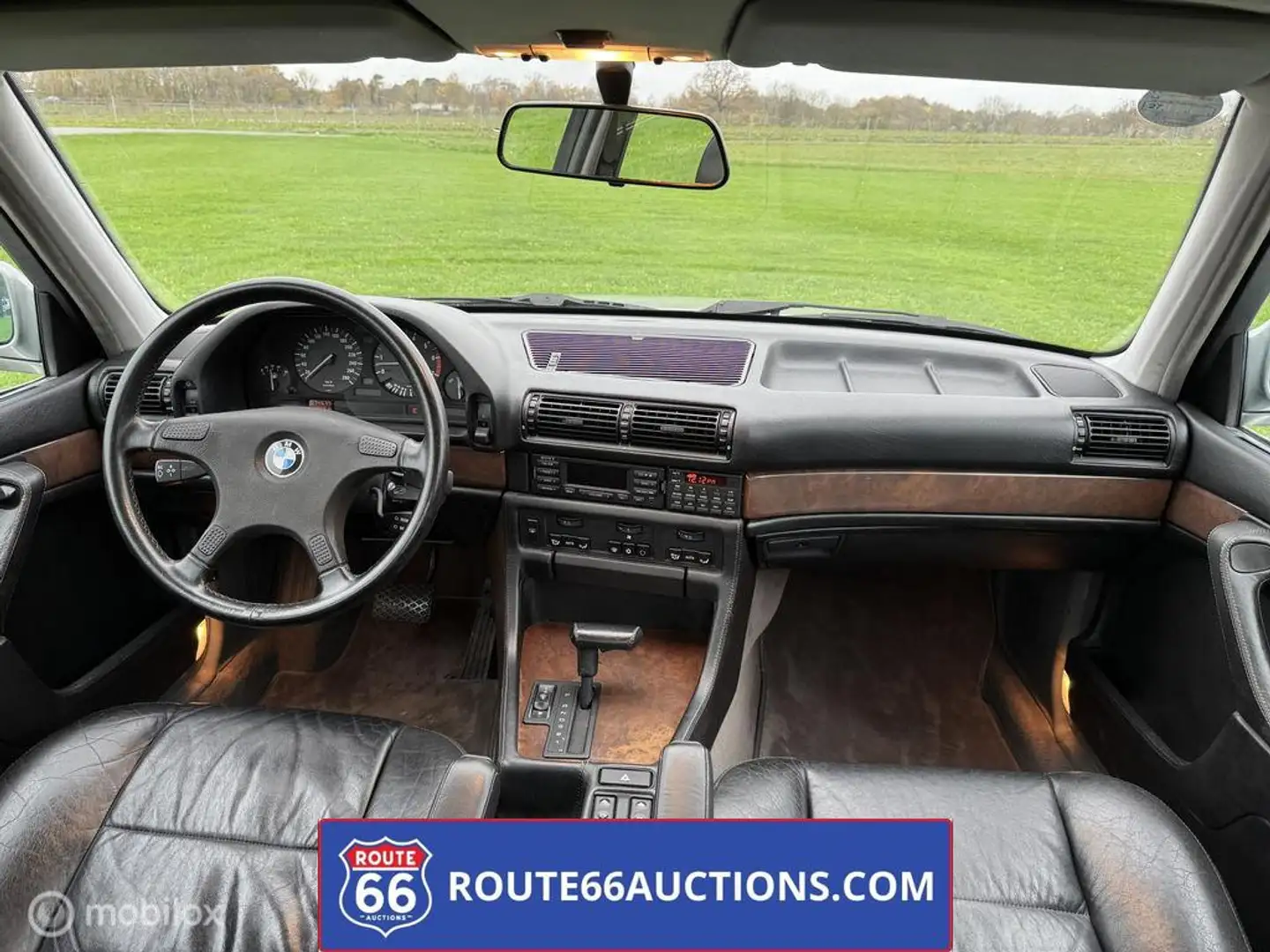 BMW 750 iL | 1989 | Route 66 Auctions Чорний - 2