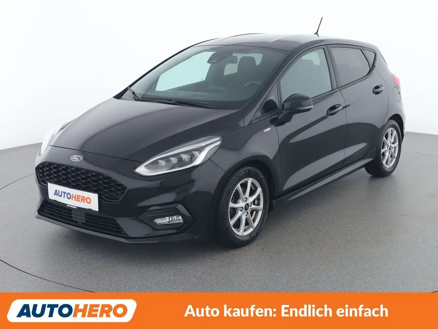 Ford Fiesta 1.0 EcoBoost ST-Line Schwarz - 1